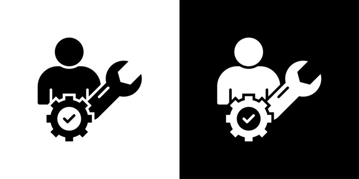 Capable Icon Sheet Black And White