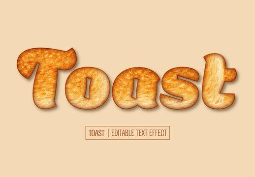 Toast Text Effect