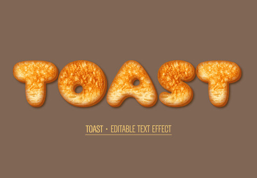 Toast Text Effect