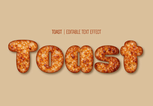 Toast Text Effect