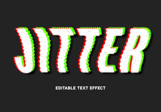 Jitter Text Effect