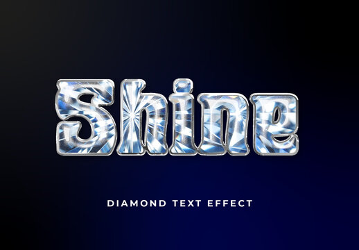 Diamond Text Effect