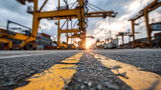 Global Logistics: The coordination of transportation, warehousing, and distribution processes across countries to ensure efficient movement of goods.
