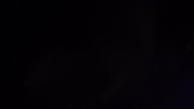 Blue Light Leak Bokeh Overlay &ndash; Soft Prism Glow Cinematic Transition Loop