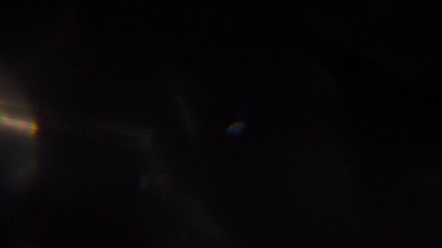 Abstract Blue Bokeh Light Leak &ndash; Soft Glow Cinematic Background Transition Loop