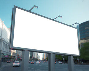 Fototapeta premium billboard on the road