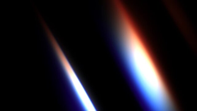 Animated abstract background with iridescent refraction in a seamless loop.