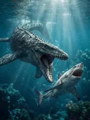 Mosasaurus in the water © filmbildfabrik