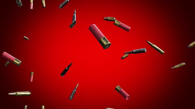 Bullet Fall Background and Loop