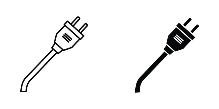 Comparison of two different electrical plug designs for power adapters