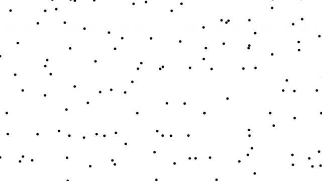 3D Voronoi Cellular Division Mathematical Cells Volumetric Space Loop Black And White Monochrome Background