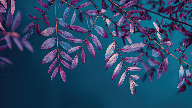 autumn leaves in the sun