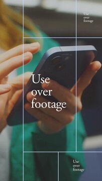 Vertical Text Collage with 3 Layouts