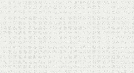 Fototapeta premium Abstract background of light gray Asian characters, a subtle and refined texture for design projects and artistic creations