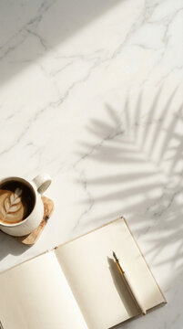 Minimalist Lifestyle Social Media Template Coffee fot Reels, Tiktok, Shorts