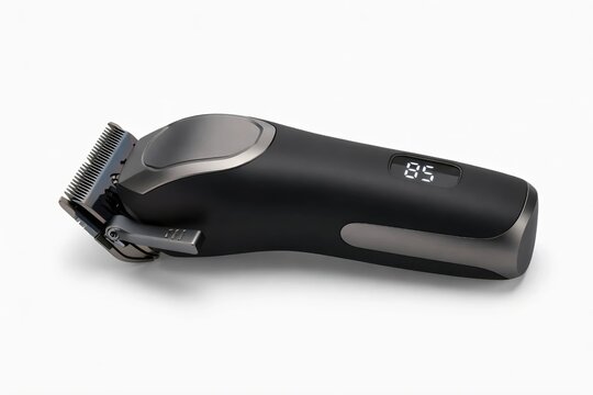 pistol on white background