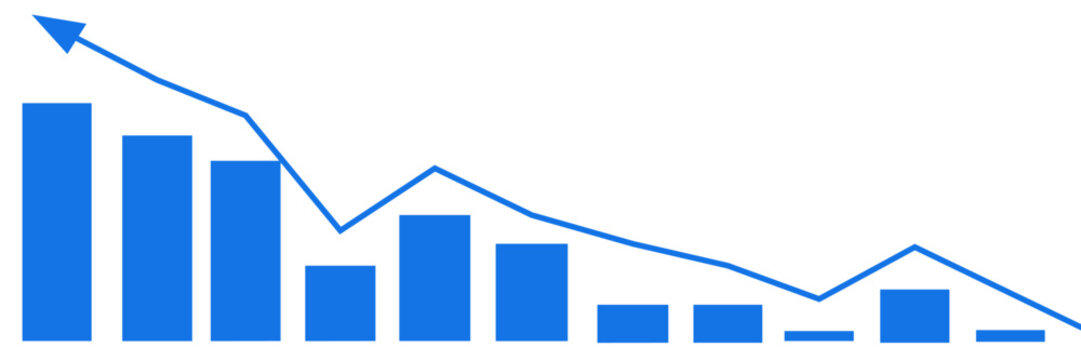 Concept of growth, evolution, graph of increase.business, growth, ipc, crisis, inflation