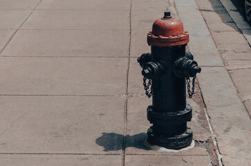 Fototapeta premium fire hydrant in the street