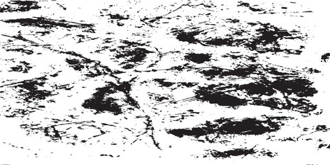 Naklejka premium Abstract Black and White Grunge Texture Background.