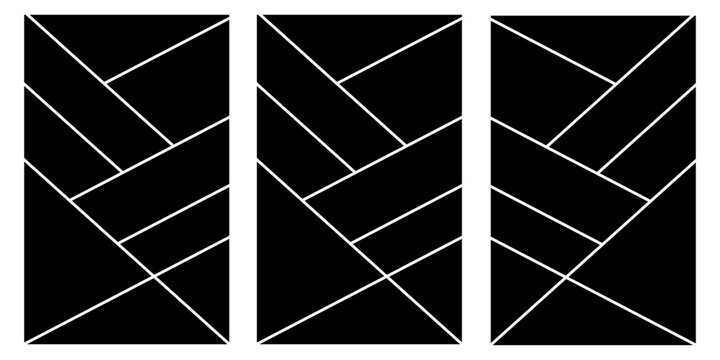 Comic Style Photo Frame Collage Template. 5 Panels,eps.10