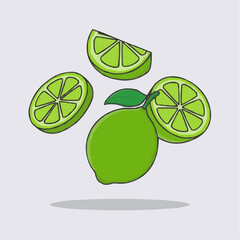 Obraz premium lime