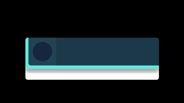 Branded Lower Third Animation with Logo Space