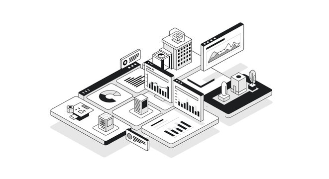 A minimalist illustration of a white mattress on a plain background, evoking a sense of simplicity and modernity.
