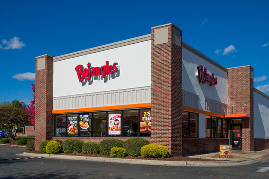 Bojangles Resturaunt Exterior and Trademark Logo