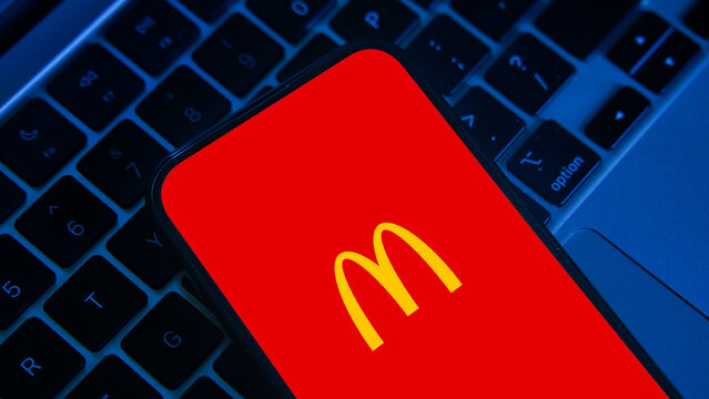 McDonald&rsquo;s logo displayed on a smartphone screen &ndash; Delhi, India &ndash; June 04, 2025