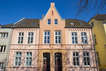 Old house in the historic center of Moers, Germany © venemama