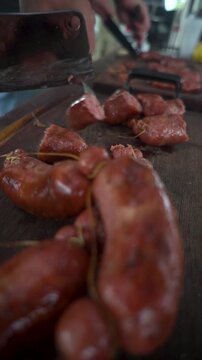 chorizo argentino salchicha