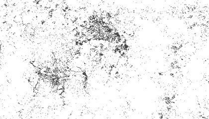 Fototapeta premium A black grunge texture illustration with a white background