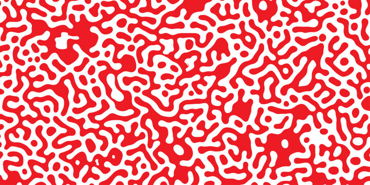 Seamless turing pattern background. Fabric clothing decoration texture textile floral line background.