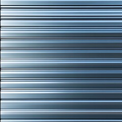 Obraz premium A close-up view of a metallic blue shutter with horizontal slats