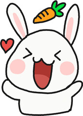 귀여운 토끼 © HWAYOUNG