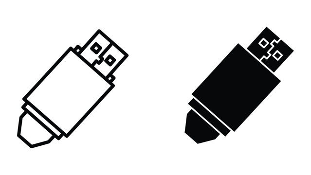 Comparison of two different types of usb flash drive designs