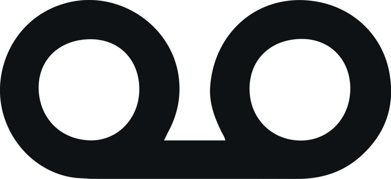 Voicemail icon svg & transparent png