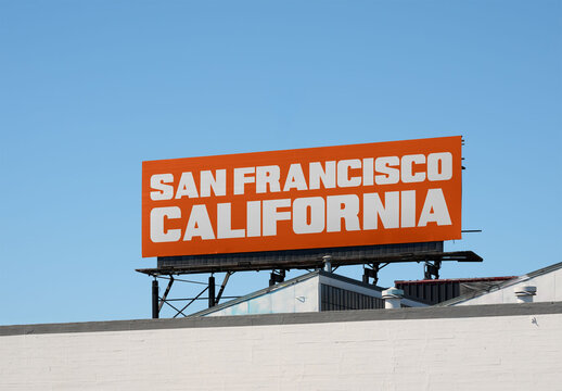 Billboard Mockup in San Francisco Area