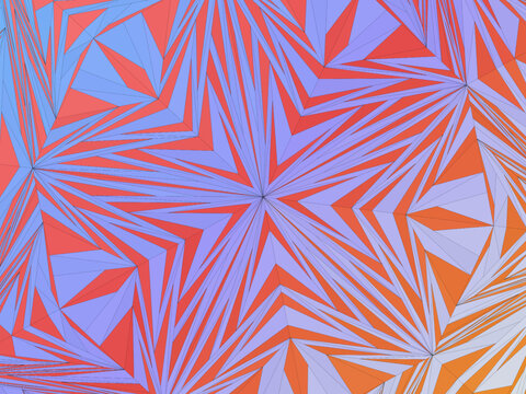 Penrose Tiling Aperiodic Pattern Abstract Vector Background