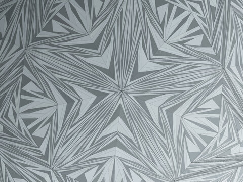 Abstract Penrose Tessellation Colorful Background Design