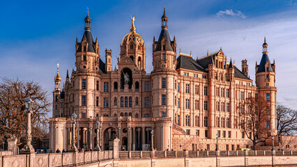 Fototapeta premium castle of Schwerin, Germany