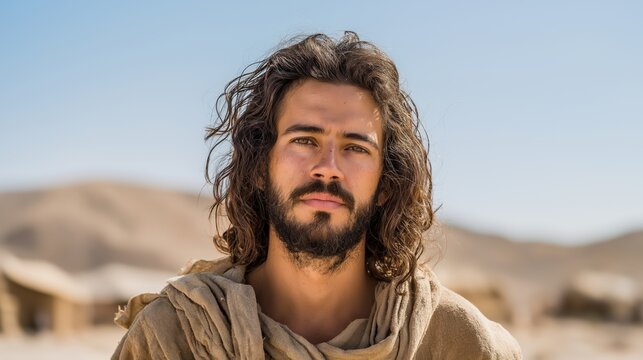 Nazirite standing apart from the camp, symbolizing personal consecration, dedication, and restraint.