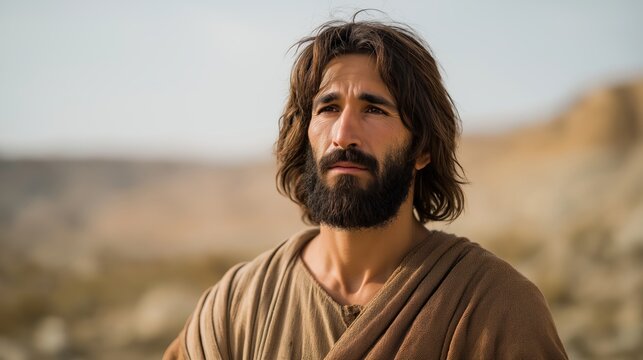 Nazirite standing apart from the camp, symbolizing personal consecration, dedication, and restraint.