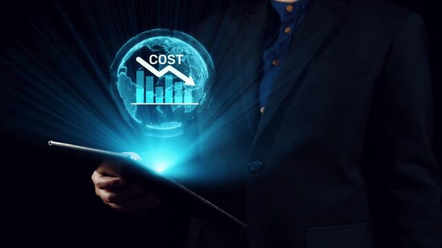 Cost reduction and cost saving through digital transformation, business cost optimization, operational cost reduction, financial savings, and resource efficiency strategies for business success. Elide