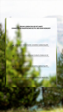 Vertical Liquid Glass List Title 03