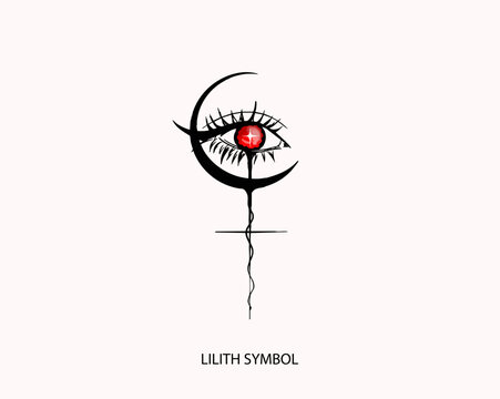 lilith symbol tattoo art, idea