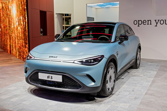 Smart #3 all-electric, premium compact coupe-SUV car 
