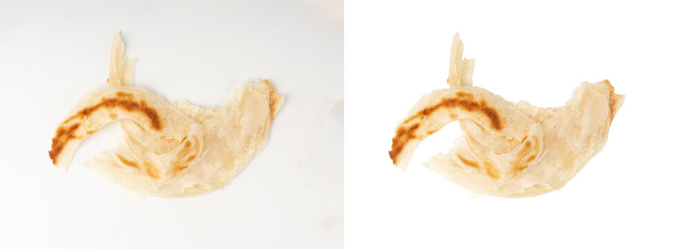 Kerala porotta known as paratha or parotta