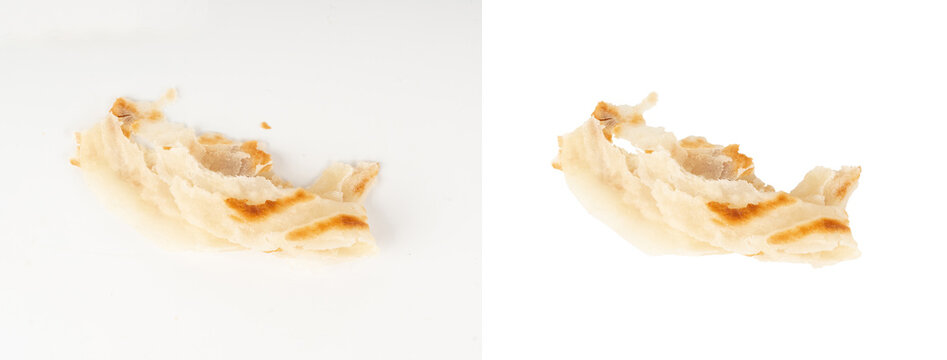 Kerala porotta known as paratha or parotta