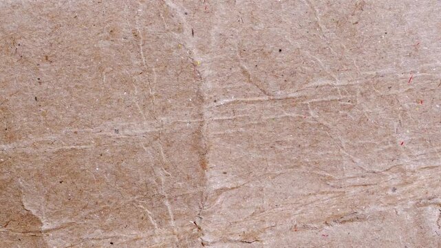 Cardboard Creased Stop-Motion Animation Texture Loop